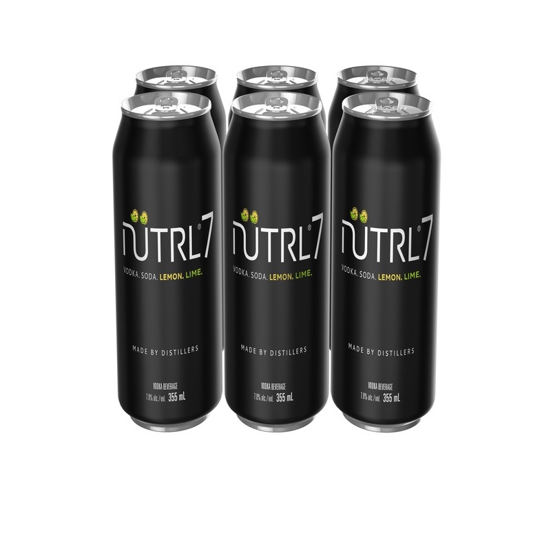 Nutrl 7% Lemon Lime 6x355ml Can
